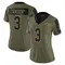 Women's Ryan Succop Tampa Bay Buccaneers 2021 Salute To Service Jersey - Limited Olive