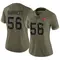 Women's Shaquil Barrett Tampa Bay Buccaneers 2022 Salute To Service Jersey - Limited Olive