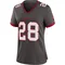 Women's Shilo Sanders Tampa Bay Buccaneers Pewter Alternate Jersey - Game