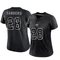 Women's Shilo Sanders Tampa Bay Buccaneers Reflective Jersey - Limited Black