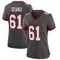 Women's Silas Dzansi Tampa Bay Buccaneers Pewter Alternate Jersey - Game