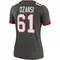 Women's Silas Dzansi Tampa Bay Buccaneers Pewter Alternate Jersey - Legend Plus Size