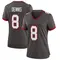 Women's SirVocea Dennis Tampa Bay Buccaneers Pewter Alternate Jersey - Game