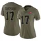 Women's Sterling Shepard Tampa Bay Buccaneers 2022 Salute To Service Jersey - Limited Olive