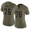 Women's Sua Opeta Tampa Bay Buccaneers 2022 Salute To Service Jersey - Limited Olive