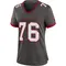 Women's Sua Opeta Tampa Bay Buccaneers Pewter Alternate Jersey - Game