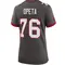 Women's Sua Opeta Tampa Bay Buccaneers Pewter Alternate Jersey - Game