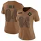 Women's Tanner Taula Tampa Bay Buccaneers 2023 Salute To Service Jersey - Limited Brown