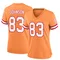 Women's Tez Johnson Tampa Bay Buccaneers Throwback Jersey - Game Orange