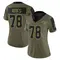 Women's Tristan Wirfs Tampa Bay Buccaneers 2021 Salute To Service Jersey - Limited Olive