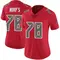 Women's Tristan Wirfs Tampa Bay Buccaneers Color Rush Jersey - Limited Red