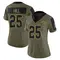 Women's Troy Hill Tampa Bay Buccaneers 2021 Salute To Service Jersey - Limited Olive