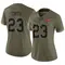 Women's Tykee Smith Tampa Bay Buccaneers 2022 Salute To Service Jersey - Limited Olive