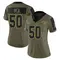 Women's Vita Vea Tampa Bay Buccaneers 2021 Salute To Service Jersey - Limited Olive