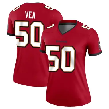 Women's Vita Vea Tampa Bay Buccaneers Jersey - Legend Red Plus Size