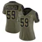 Women's Warren Peeples Tampa Bay Buccaneers 2021 Salute To Service Jersey - Limited Olive