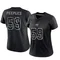 Women's Warren Peeples Tampa Bay Buccaneers Reflective Jersey - Limited Black