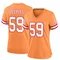 Women's Warren Peeples Tampa Bay Buccaneers Throwback Jersey - Game Orange