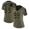 Women's Warren Sapp Tampa Bay Buccaneers 2021 Salute To Service Jersey - Limited Olive