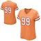 Women's Warren Sapp Tampa Bay Buccaneers Alternate Jersey - Game Orange