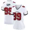 Women's Warren Sapp Tampa Bay Buccaneers Jersey - Game White
