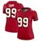 Women's Warren Sapp Tampa Bay Buccaneers Jersey - Legend Red Plus Size