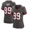 Women's Warren Sapp Tampa Bay Buccaneers Pewter Alternate Jersey - Game