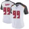 Women's Warren Sapp Tampa Bay Buccaneers Vapor Untouchable Jersey - Limited White