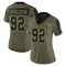 Women's William Gholston Tampa Bay Buccaneers 2021 Salute To Service Jersey - Limited Olive