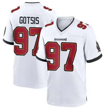 Youth Adam Gotsis Tampa Bay Buccaneers Jersey - Game White
