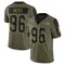 Youth Akiem Hicks Tampa Bay Buccaneers 2021 Salute To Service Jersey - Limited Olive