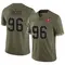 Youth Akiem Hicks Tampa Bay Buccaneers 2022 Salute To Service Jersey - Limited Olive