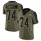 Youth Ali Marpet Tampa Bay Buccaneers 2021 Salute To Service Jersey - Limited Olive