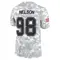 Youth Anthony Nelson Tampa Bay Buccaneers 2024 Salute to Service Jersey - Limited Arctic Camo