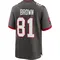 Youth Antonio Brown Tampa Bay Buccaneers Pewter Alternate Jersey - Game