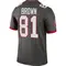Youth Antonio Brown Tampa Bay Buccaneers Pewter Alternate Jersey - Legend