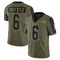Youth Baker Mayfield Tampa Bay Buccaneers 2021 Salute To Service Jersey - Limited Olive