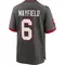 Youth Baker Mayfield Tampa Bay Buccaneers Pewter Alternate Jersey - Game