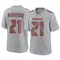 Youth Benjamin Morrison Tampa Bay Buccaneers Atmosphere Fashion Jersey - Game Gray