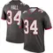 Youth Bryce Hall Tampa Bay Buccaneers Pewter Alternate Jersey - Legend