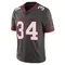 Youth Bryce Hall Tampa Bay Buccaneers Pewter Alternate Vapor Jersey - Limited