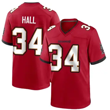 Youth Bryce Hall Tampa Bay Buccaneers Team Color Jersey - Game Red
