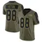 Youth Cade Otton Tampa Bay Buccaneers 2021 Salute To Service Jersey - Limited Olive