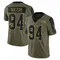 Youth Carl Nassib Tampa Bay Buccaneers 2021 Salute To Service Jersey - Limited Olive