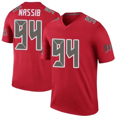 Youth Carl Nassib Tampa Bay Buccaneers Color Rush Jersey - Legend Red