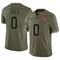 Youth Charlie Heck Tampa Bay Buccaneers 2022 Salute To Service Jersey - Limited Olive