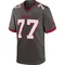 Youth Charlie Heck Tampa Bay Buccaneers Pewter Alternate Jersey - Game