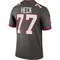 Youth Charlie Heck Tampa Bay Buccaneers Pewter Alternate Jersey - Legend