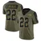 Youth Chase Edmonds Tampa Bay Buccaneers 2021 Salute To Service Jersey - Limited Olive