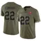 Youth Chase Edmonds Tampa Bay Buccaneers 2022 Salute To Service Jersey - Limited Olive